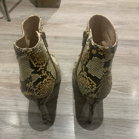 Stuart weitzman snakeskin booties - Picture 3 of 4